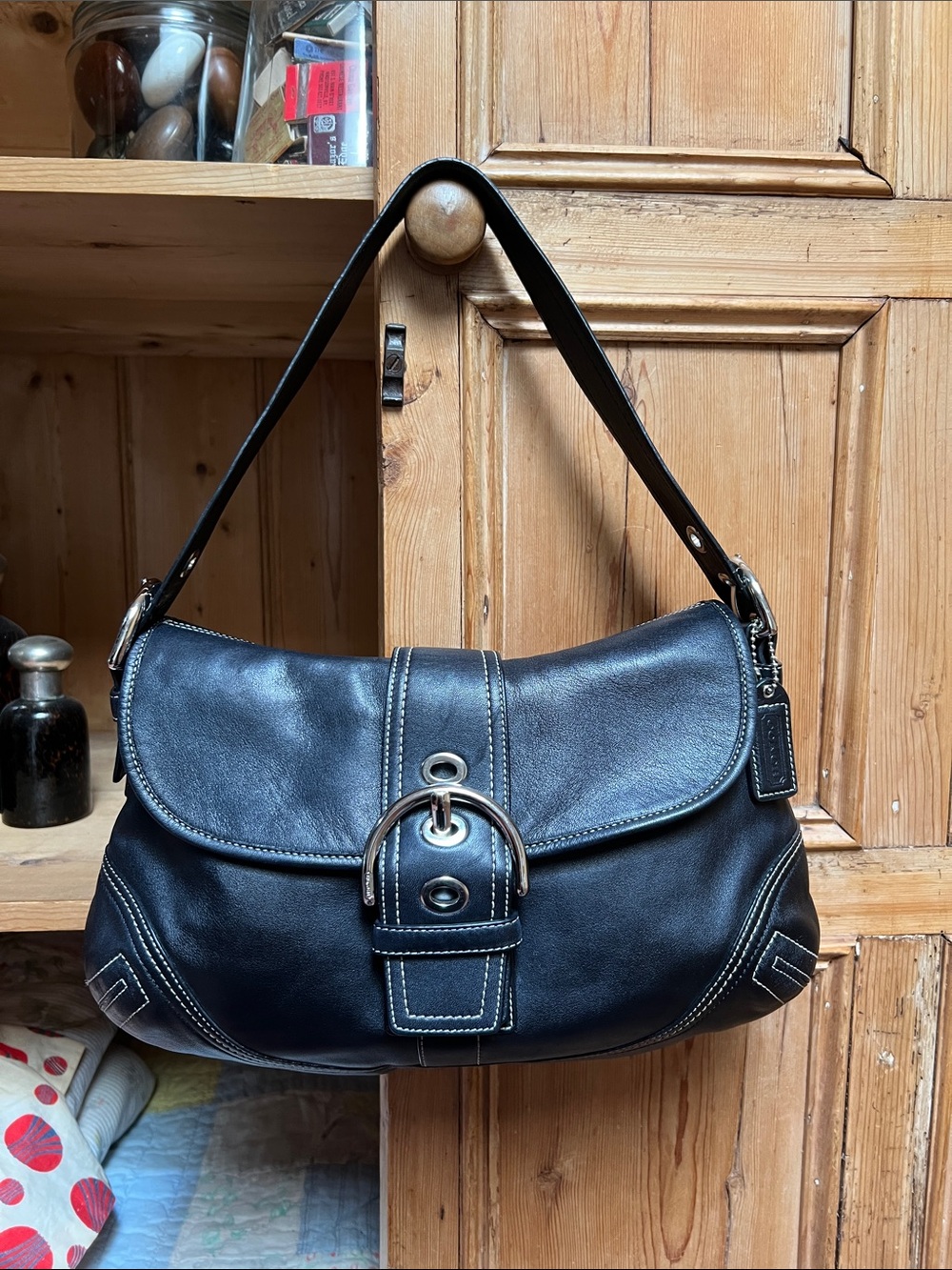 Coach F10192 SoHo Flap Shoulder Bag